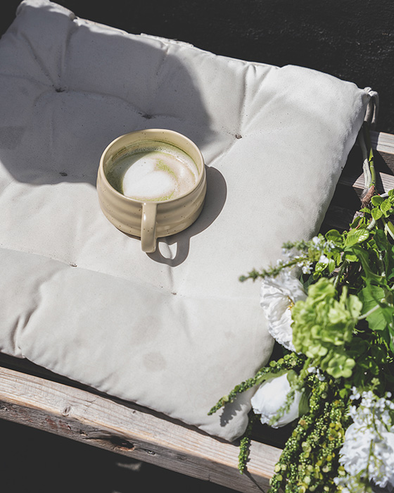 Matcha i kop fra Martinys